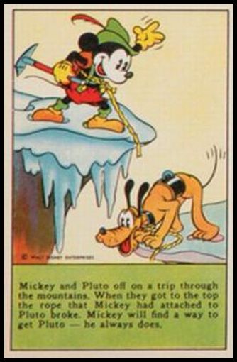 Mickey And Pluto Off On